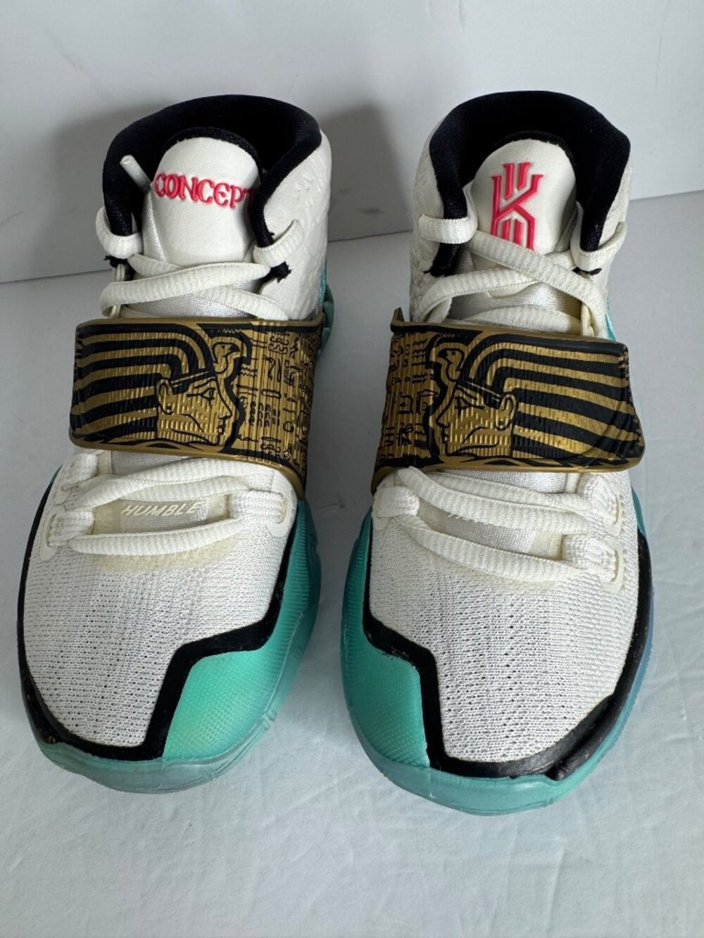Concepts x Nike Kyrie 6 PS Golden Mummy High Top Sneaker kids US 12 C EU 29.5 - Picture 5 of 8